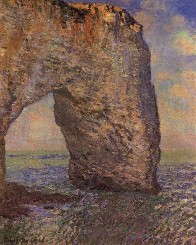 Georges Seurat La Manneporte near Etretat